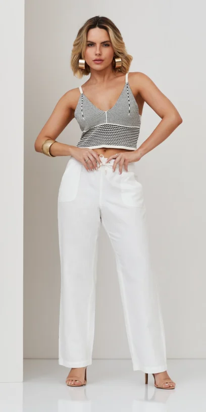 TOP TRICOT MODAL BICOLOR