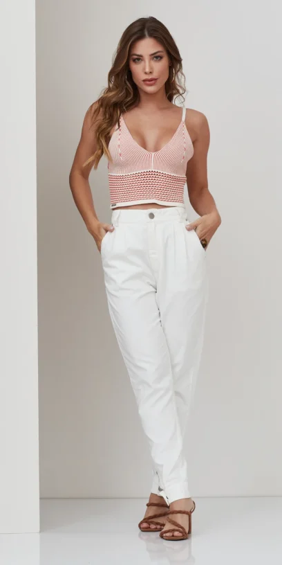 TOP TRICOT MODAL BICOLOR