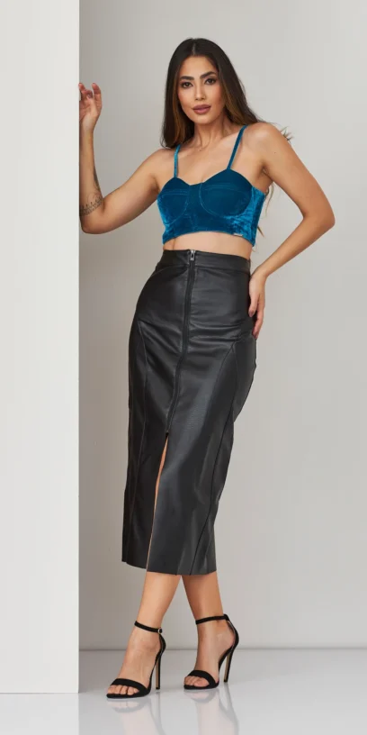 CROPPED DE VELUDO