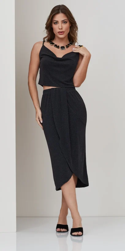 SAIA MIDI DE LUREX TRANSPASSADA