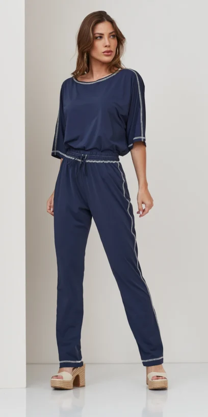 CONJUNTO DE MALHA COM PESPONTO