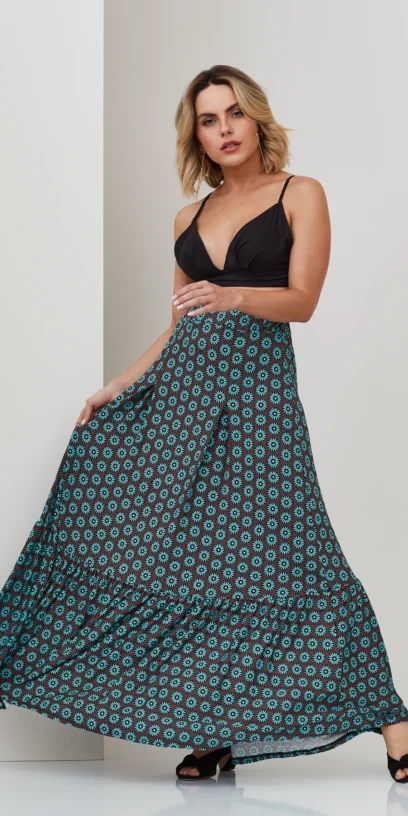 CROPPED DE LINHO LASTEX COSTAS