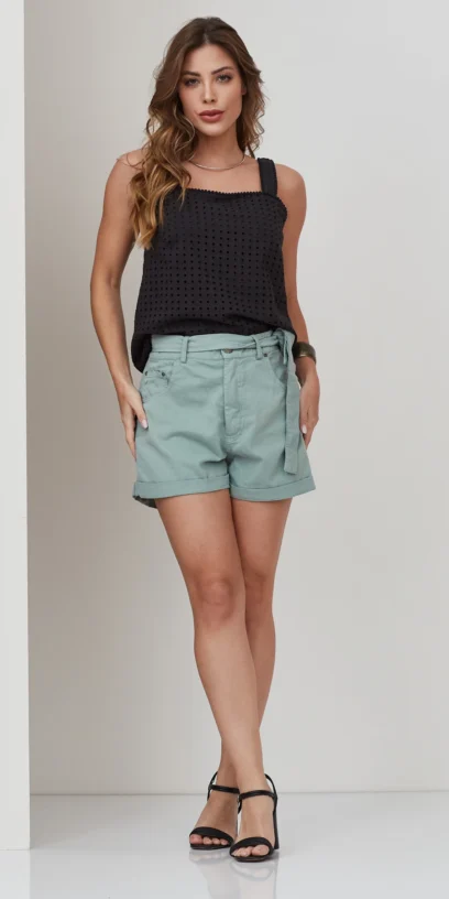 BLUSA DE LAISE DECOTE PRINCESA