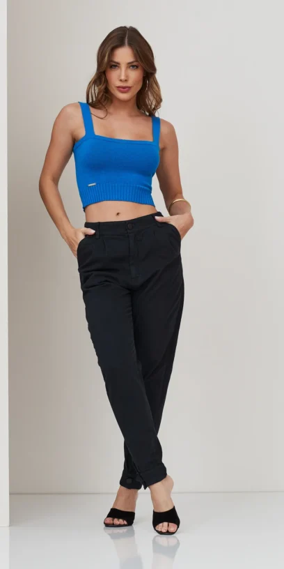 CROPPED TRICOT MODAL DECOTE QUADRADO