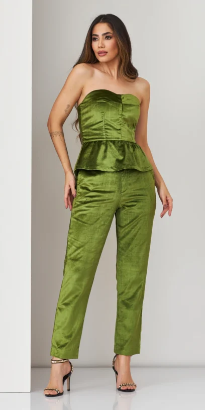 CALÇA DE VELUDO ALFAIATARIA