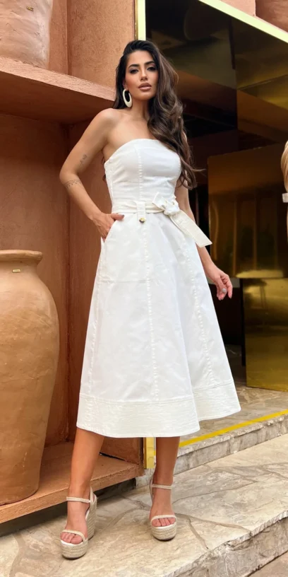 VESTIDO TOMARA QUE CAIA