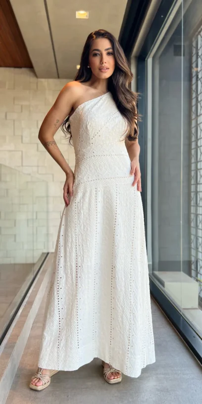VESTIDO LINHO ÉTNICO