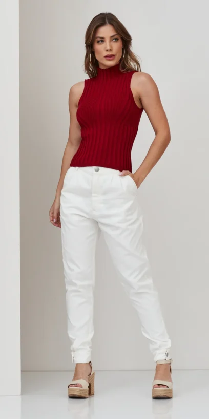 CROPPED TRICOT MODAL