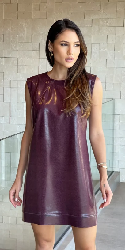 VESTIDO CURTO PHYTON CABERNET