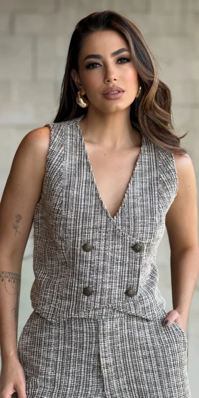 COLETE TRANSPASSE DE TWEED
