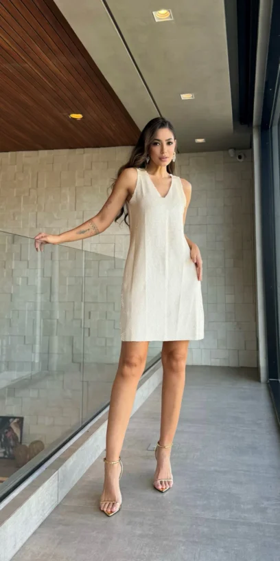 VESTIDO CURTO PAETÊ