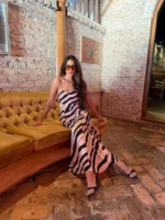 SAIA DE NESGAS ANIMAL PRINT