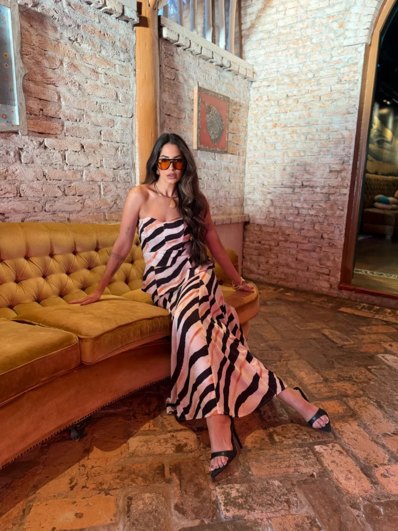 SAIA DE NESGAS ANIMAL PRINT