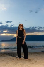 BLUSA DEGAGÊ CANELADA RESINAS