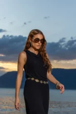 BLUSA DEGAGÊ CANELADA RESINAS